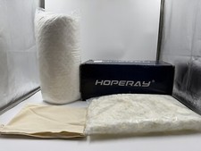 Hoperay Bed Neck Pillows for Sleeping - Bedding Shredded Memory Foam Firm Queen