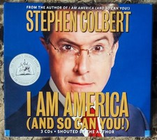 Stephen Colbert - I Am America (and So Can You) (CD Audiobook, 2007, 3-Disc Set)