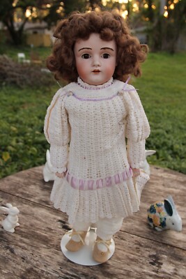 23” Antique Sweet Kestner 195 DEP Shoulder Head with original