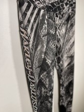 Harley Davidson Women Patterned Leggings With Jewel Embellishments S/M