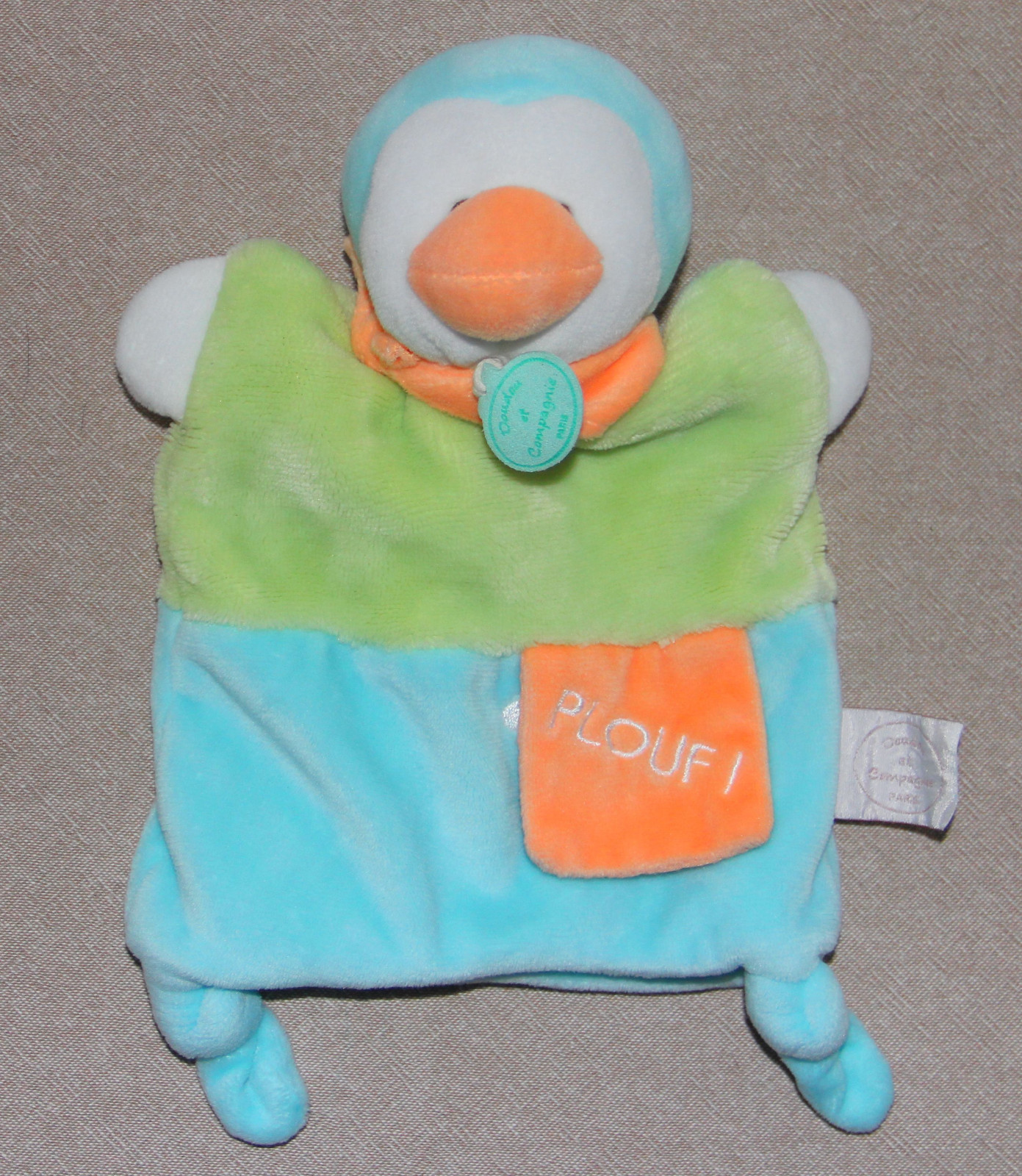 doudou pingouin leclerc