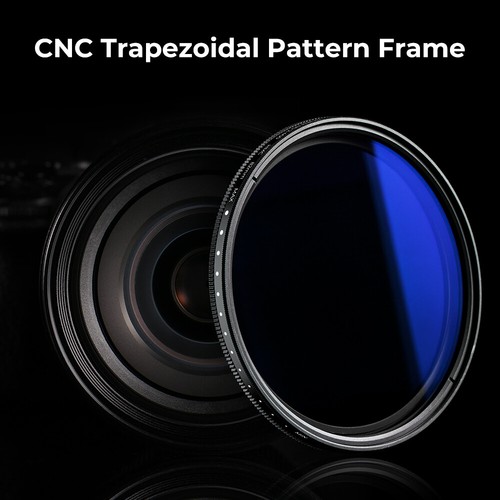 K&F Concept ND2-400 Zmienny filtr szary Slim Fader Filtr ND 37-95mm NANO-B/K/X - Zdjęcie 6 z 29
