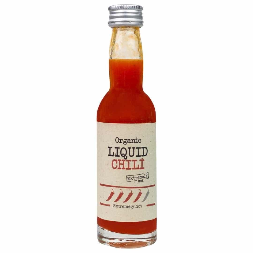 Long Shelf Life Cooking Herb Organic Liquid Form HOT Chilli - 40ml Glass Bottle