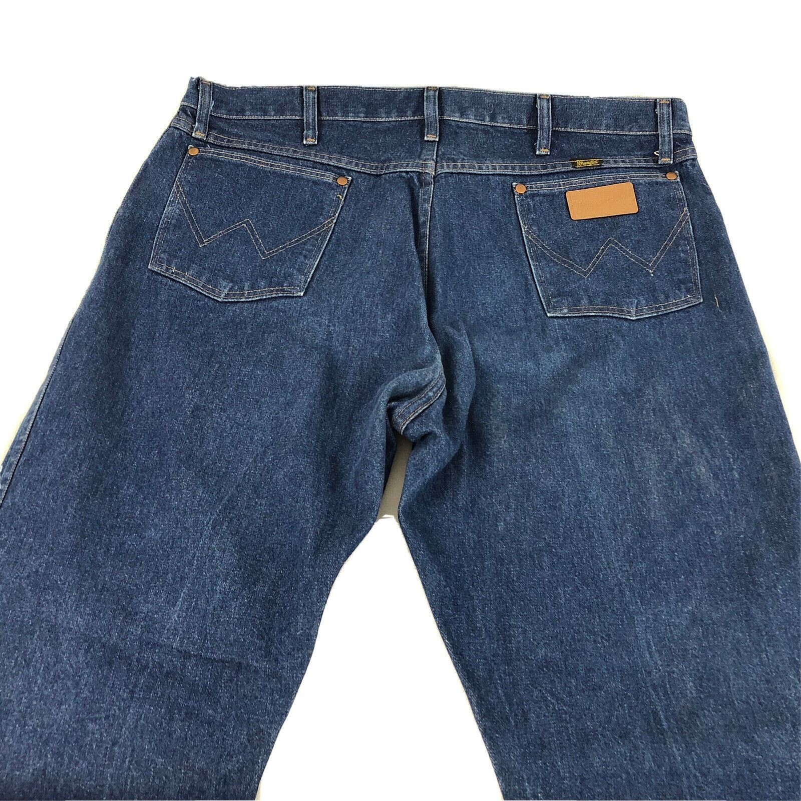 Wrangler 13MWZPW Denim Jeans Actual Size 40x30 Cowboy Jeans Straight Fit Rodeo thumbnail 3