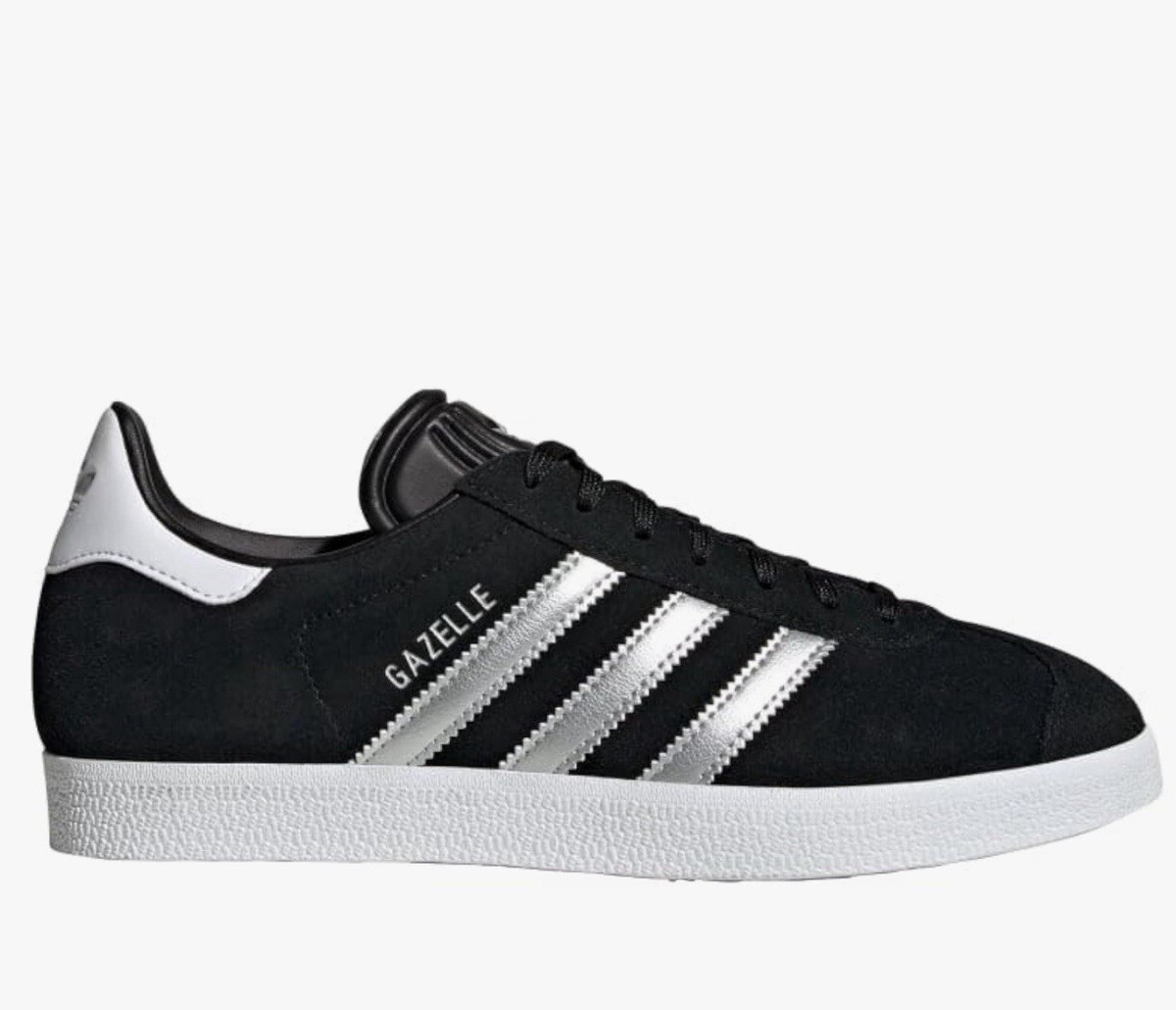 Size 6- adidas Gazelle Black Silver