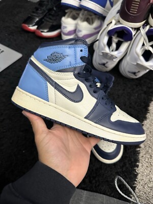 スニーカー Jordan 1 Retro High Obsidian UNC Jordan 1 Retro OG High Obsidian UNC 2019 Size 5.5Y / 7W