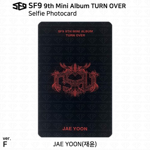 SF9 9th Mini Album Turn Over Selfie Photocard Rowoon Jaeyoon Hwiyoung Chani KPOP - Picture 42 of 118