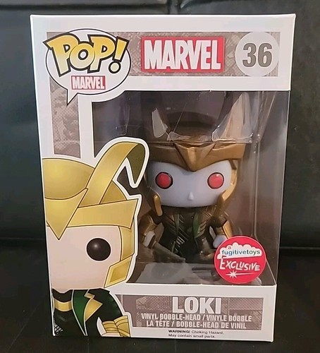 Funko Pop! Marvel Loki #36 Fugitive Toys Exclusive Vaulted /Protector - 第 1/6 張圖片