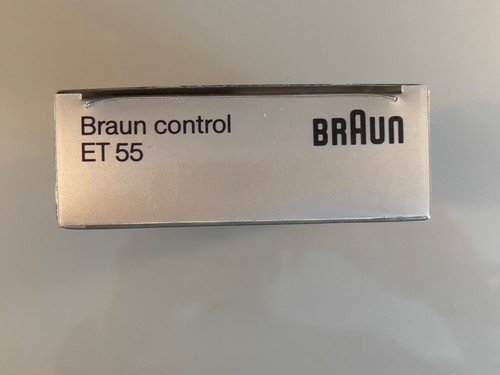 Braun ET55 Taschenrechner weiß mit OVP seltener als selten - Afbeelding 3 van 5
