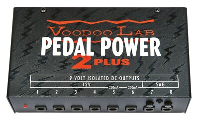 Voodoo Lab Pedal Power 2 Plus Pedal Power Supply - Free Shipping to the USA