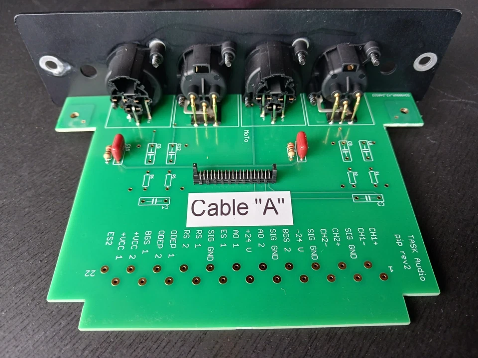 Crown PIP Card XLR In/Out 2nd Generation Com-Tech 210, 410, 810, 1610 Compatible - Image 2 of 3