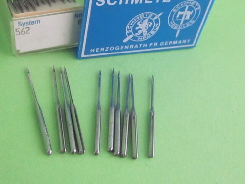 SCHMETZ 562/MTx562 SY6365 Willcox & Gibbs Antiguo Hogar RARAS Agujas de Coser Mac - Imagen 3 de 11
