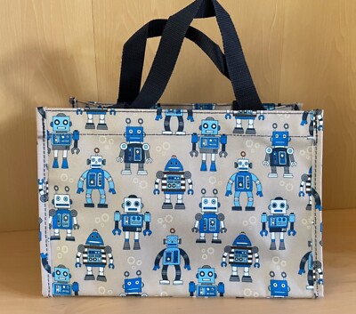 NEW Thirty-One 31 Gifts Playful Robot All-in-One Organizer Tote