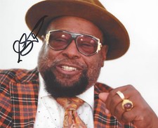 GEORGE CLINTON HAND SIGNED AUTHENTIC 8X10 PHOTO w/COA THE PARLIAMENT FUNK