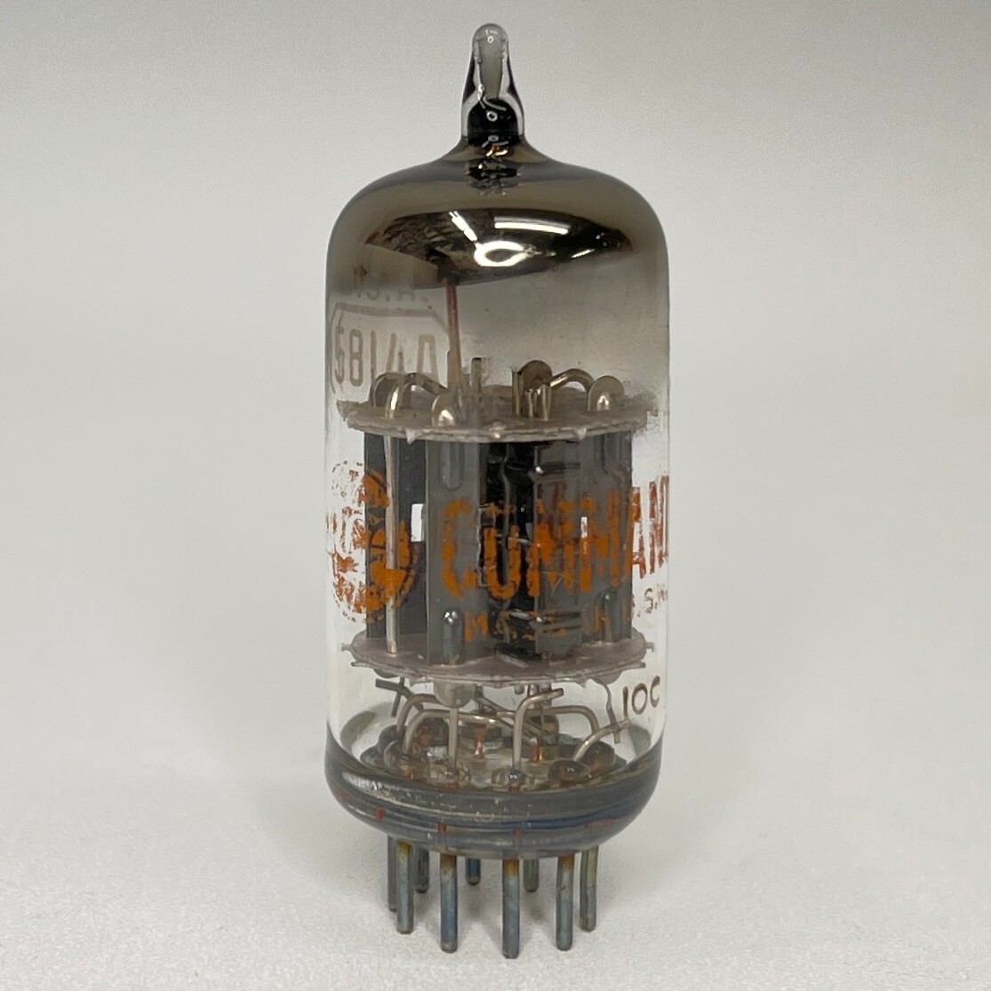 (1) Tested RCA Command 5814A Tube Code 10C RCA 5814 A Twin Triode Tube