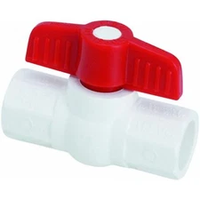 B&K ProLine 1-1/2 in. PVC Slip Ball Valve Full Port
