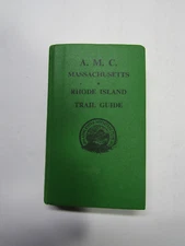A. M. C. Massachusetts Rhoad Island Trail Guide 1972 3rd ed with 10 maps