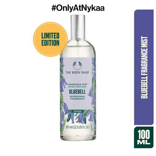 The Body Shop Bluebell Fragrance Mist For Her (100ml) free shipping