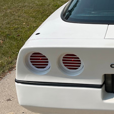 Tail Light Louver For A Corvette C4 1984-1990 - Black
