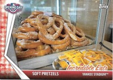 Soft Pretzels - 2017 Topps Opening Day Incredible Eats #IE-10 - Yankees Stadium