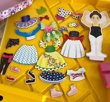 Melissa And Doug Leah Ballerina Wooden Magnetic Dress Up Set READ K101
