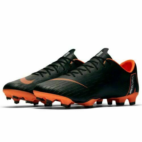 New Nike Mercurial Vapor 12 Pro FG Soccer Cleats Black New Nike Mercurial Vapor 12 Pro FG Soccer Cleats Black