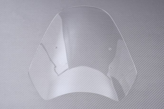 Bulle claire en polycarbonate pour Kawasaki Versys 650 ans 2007-2009