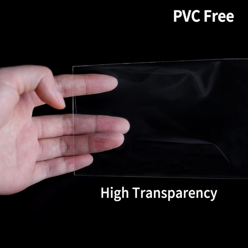 100 Pieces Dollar Bill Holder with Storage Box, Clear Paper Money Sleeves Curren - Picture 3 of 12
