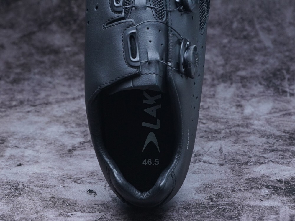 LAKE CX237 Leather Cycling Shoes: Black Unisex EU 46.5