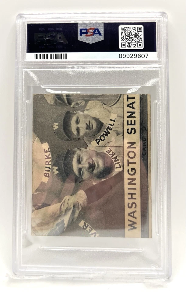 1935 Goudey 4-in-1 - #9D Kampouris, Ival Goodman, Billy Campbell (RC) - PSA 2 - Image 2 of 2