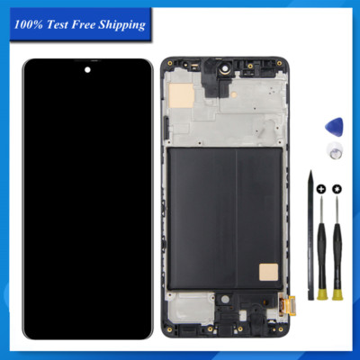 LCD Display Touch Screen Digitizer Frame For Samsung Galaxy A51 2019 SM-A515F/DS