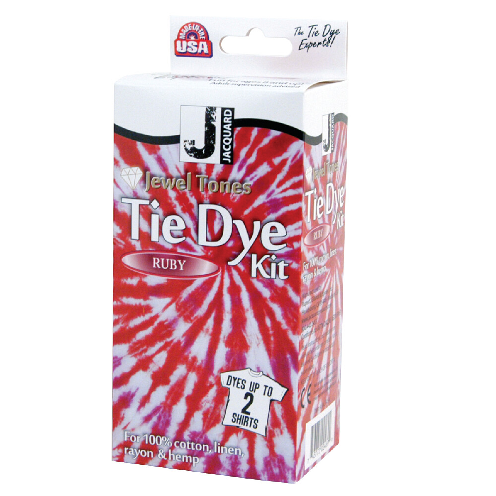 Jaquard Jewel Tones Tie Dye Kit Ruby Jewel Tones
