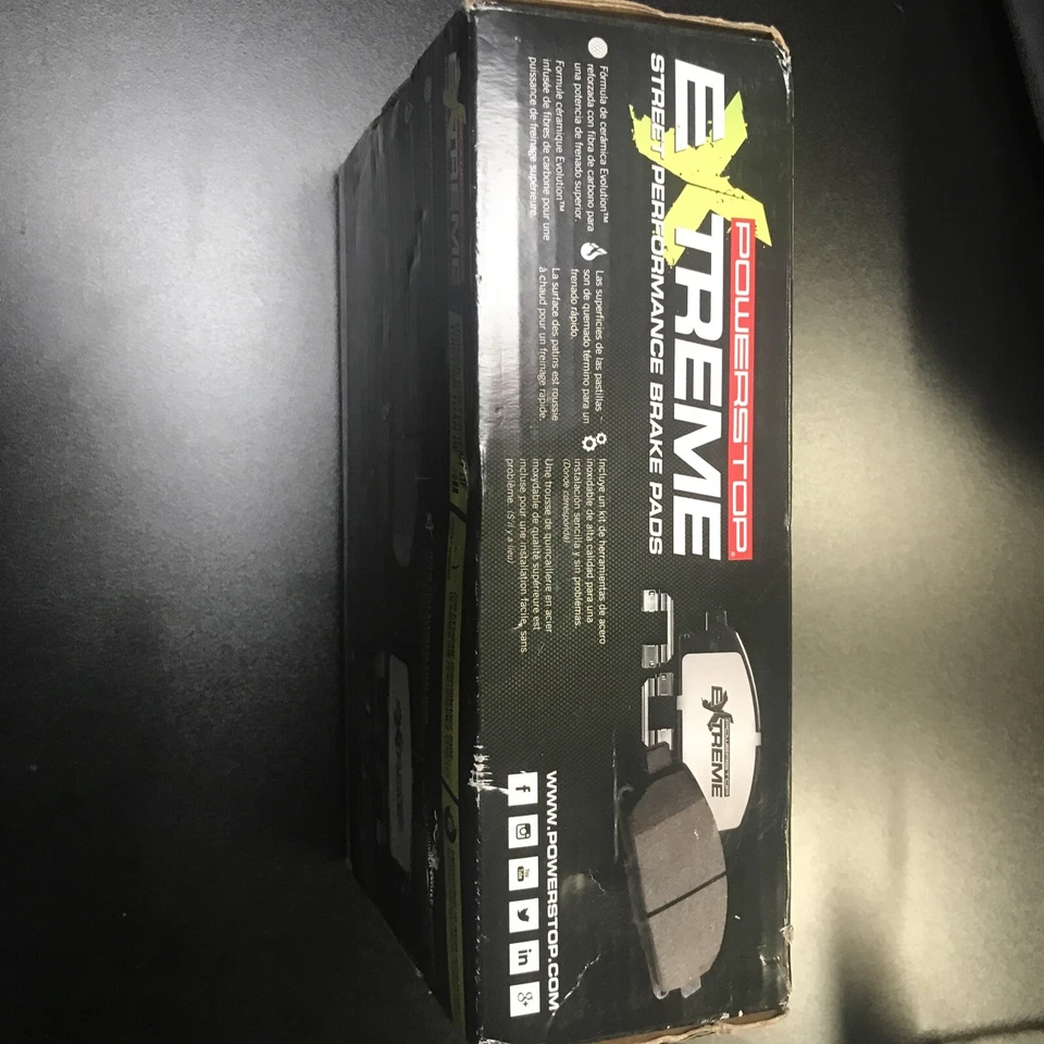 Pastillas de freno Power Stop Z26 Extreme Street Performance para Toyota Celica 00-05 Foto 2 de 4