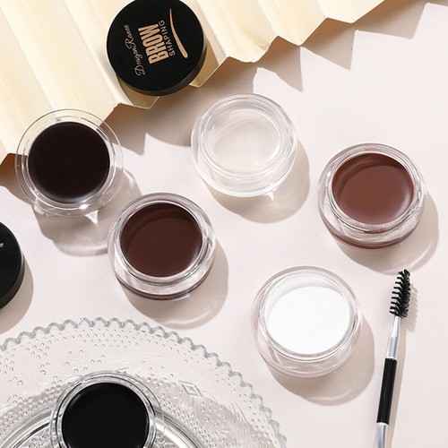 Eye Brow Tattoo Tint Dye Gel Eyebrow Cream With Brush Waterproof Long Lasting _ - Picture 8 of 18