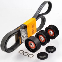Contitech 6PK2271 Keilrippenriemen + Rolle FüR W202 S202 W210 S210 W163 Klima