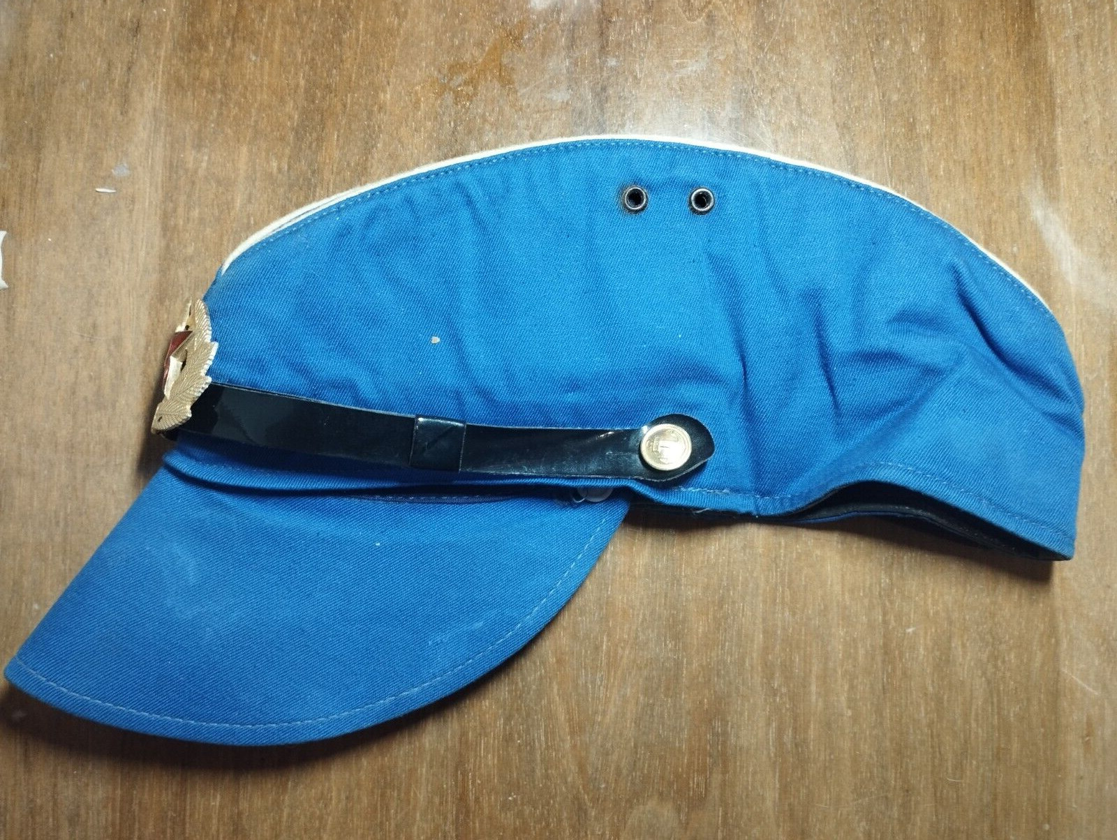 Soviet Navy Sailor Cap, Size 56, USSR Vintage — image 9