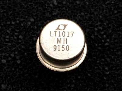 LT1017MH LINEAR TECH MICROPOWER COMPARATOR METAL CAN 1 UNIT
