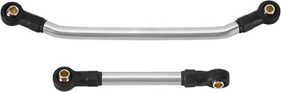 INJORA Stainless Steel Steering Links for Redcat Ascent-18 1/18 RC Crawler Upgra
