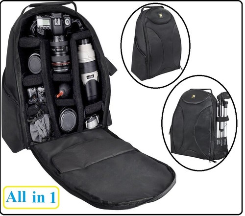 Backpack Case For Panasonic Lumix DMC-G3 DMC-GH2 DMC-GF2 DMC-GX1 DMC-GF5 - Picture 2 of 9