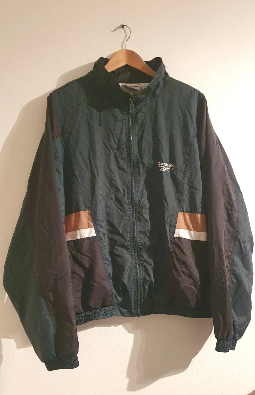 Vintage Reebok 90s Nylon Zip Up Windbreaker