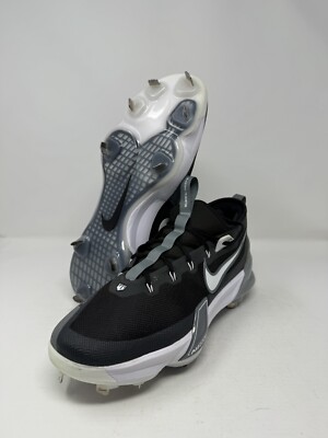 Nike Force Zoom Trout 9 Elite Black White Baseball Cleats FB2906-001 Men Sizes