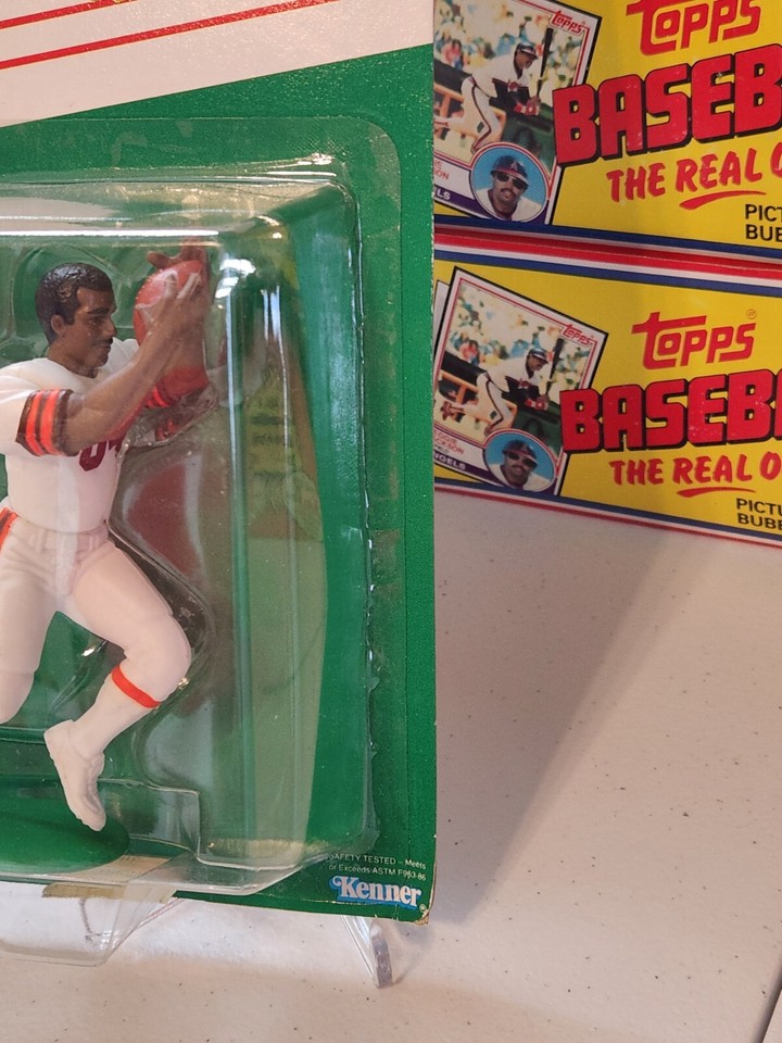 Vtg 1989 Webster Slaughter CLEVELAND BROWNS Starting Lineup READ vtg-1989-webster-slaughter-cleveland-browns-starting-lineup-read