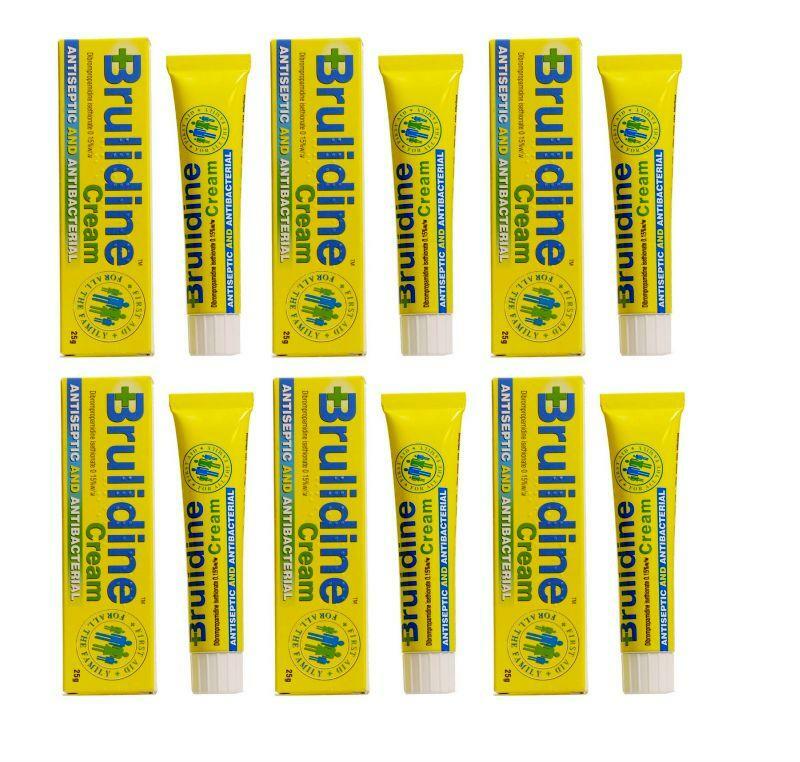 Brulidine Cream Antiseptic & Antibacterial 25g 1/3/6 Packs**Free Delivery** eBay