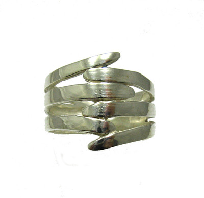 Genuine Sterling Silver Stylish Ring Hallmarked Solid 925 Handmade