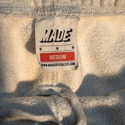 Klassische Jogginghose meliert aschgrau MADE Rohlinge Vertiefung Streetwear Gr. Small Herren - Bild 4 von 7