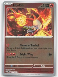 Ho-Oh 010/086 Chaos Rising Reverse Holo Rare
