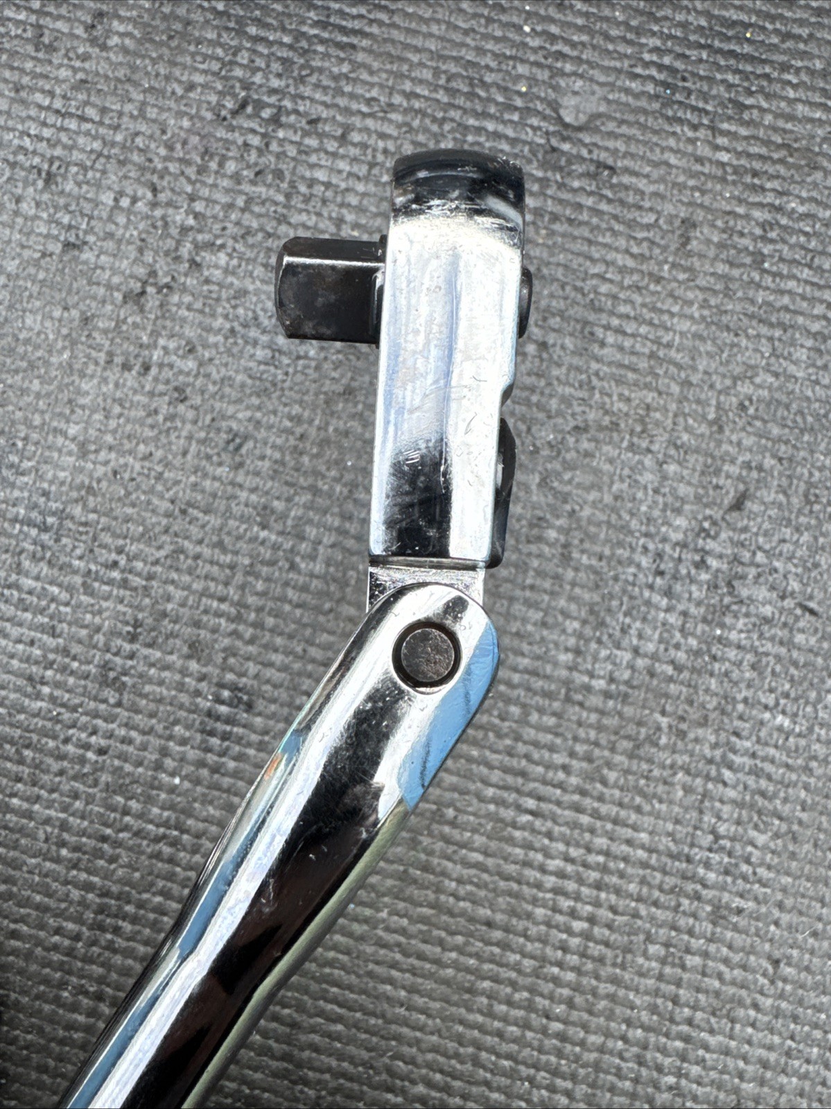 Sears Craftsman 12" Flex Head Ratchet 3/8" Drive Black 44836 KZ USA Nos