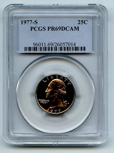 1977-S Washington Quarter Proof — photo from another recent sale