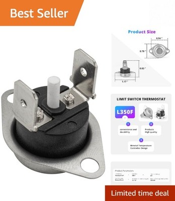 User-Friendly Manual Reset Limit Switch for Reliable Furnace Temperature Control