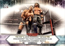 2021 Topps WWE - Elimination Chamber The Miz, John Morrison #33 